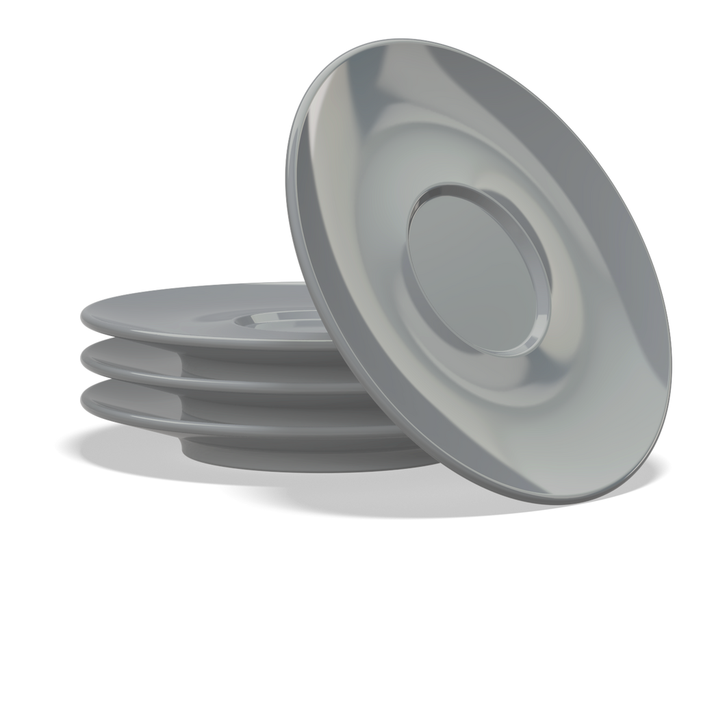 4 x Maniko cappuccino/latte cup saucer