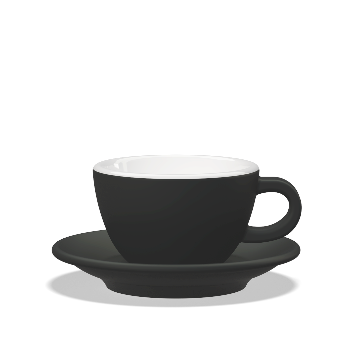 1 x Tulipano Cappuccino Cup with Saucer