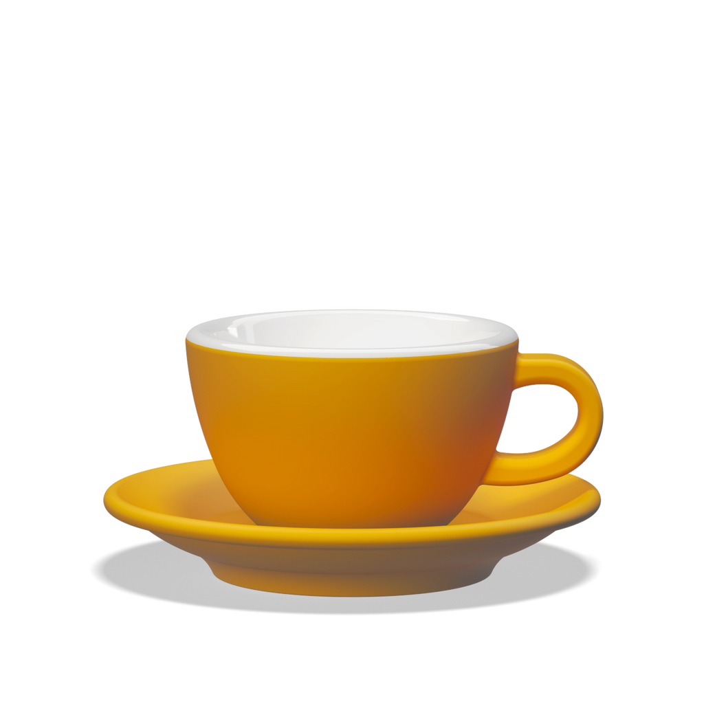 1 x Tulipano Cappuccino Cup with Saucer
